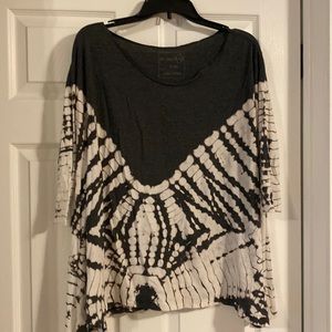 We the Free Acid Dye Flowy Top